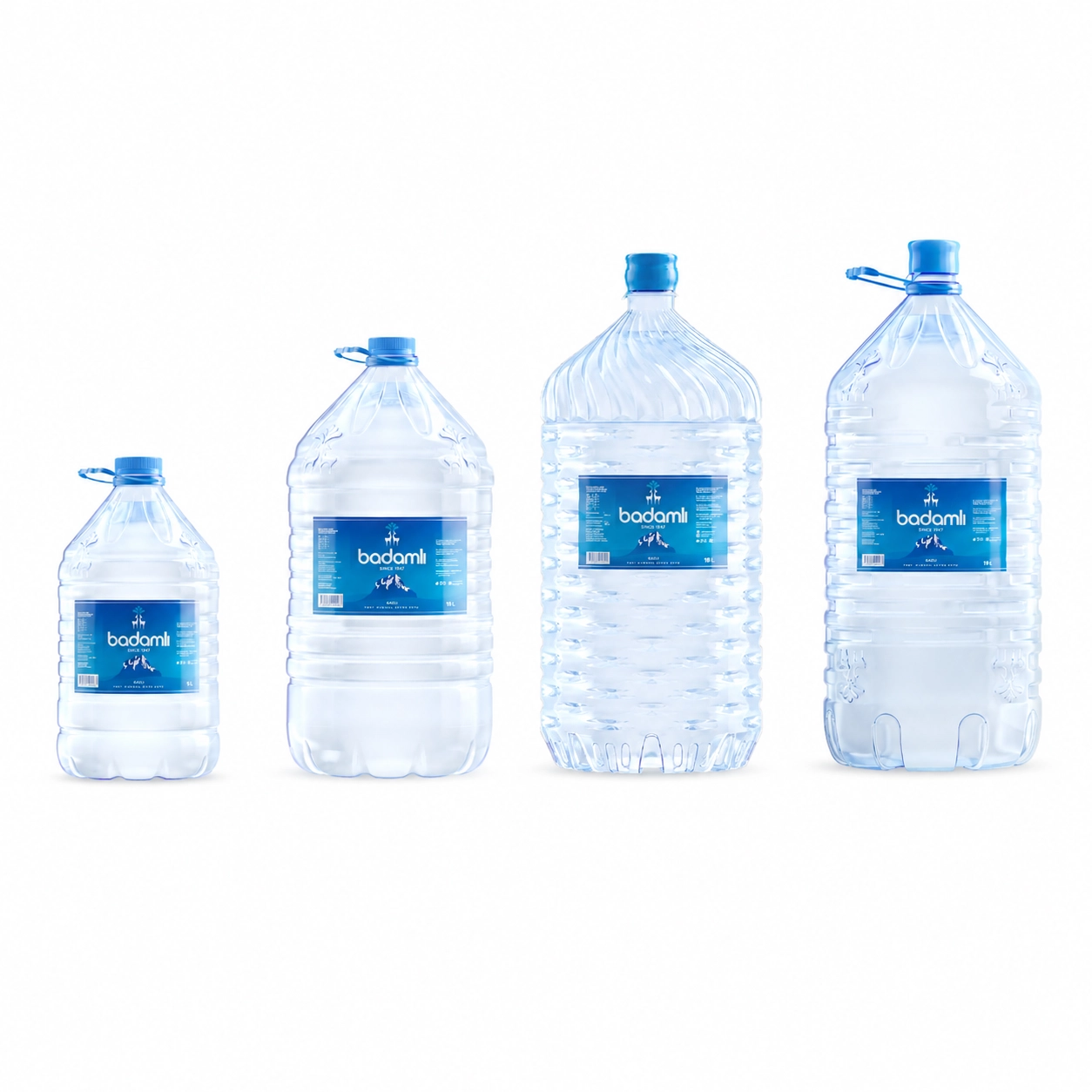 Badamli Canister Water PET Bottle