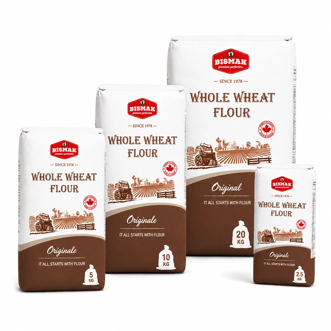 Bismak Whole Wheat Flour